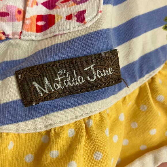 Matilda Jane Floral Tank/Tunic Sleeveless, 4 - Picture 5 of 6